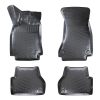 Kimpiris - Πατάκια Σκαφάκια 3D Από Λάστιχο TPE Για Audi A4 B8 Sedan 2008-2015/ A4 B9 Sedan 2016-/ A5 2007-20015 Rizline 4 Τεμάχια Μαύρα
