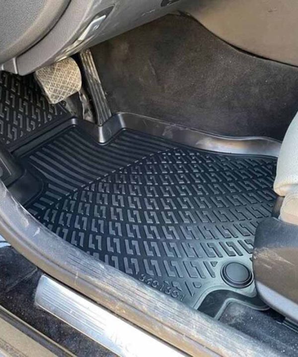Alternative view of Πατάκια Σκαφάκια 3D Από Λάστιχο TPE Για Mercedes C-Class W205 2014-2020 Rizline 4 Τεμάχια Μαύρα