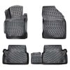 Kimpiris - Πατάκια Σκαφάκια 3D Από Λάστιχο TPE Για Toyota Auris 2013-2018 Rizline 4 Τεμάχια Μαύρα