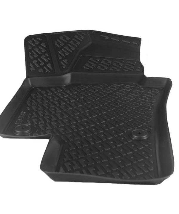 Alternative view of Πατάκια Σκαφάκια 3D Από Λάστιχο TPE Για VW Golf 5 V/VW Golf 6 VI/VW Jetta /VW Scirocco/VW Beetle/Skoda Octavia 2004-2013 Rizline 4 Τεμάχια Μαύρα