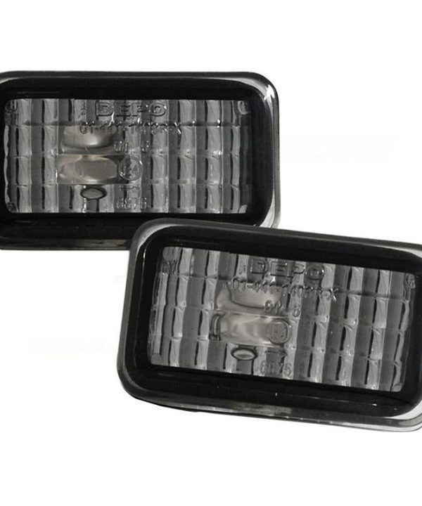 Kimpiris - Πλαϊνά Φλας Φτερού Για VW Golf 1 / 2 74-91 / Jetta 84-91 / Corrado 88-95 Smoke 2 Τεμάχια