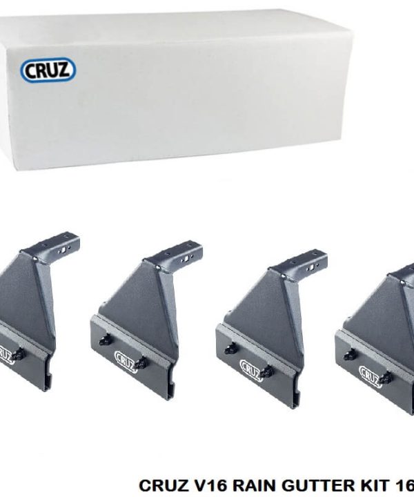 Kimpiris - Πόδια / Άκρα Για Μπάρες & Σχάρες Οροφής CRUZ LCV 933-072 Νεροχύτη Universal V16 16cm Σετ 4 Τεμάχια