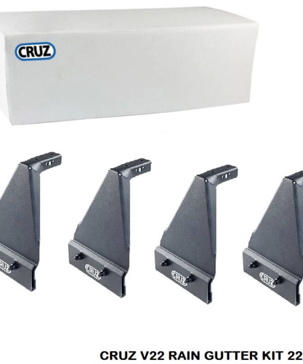 Kimpiris - Πόδια / Άκρα Για Μπάρες & Σχάρες Οροφής CRUZ LCV 933-074 Νεροχύτη Universal V22 22cm Σετ 4 Τεμάχια