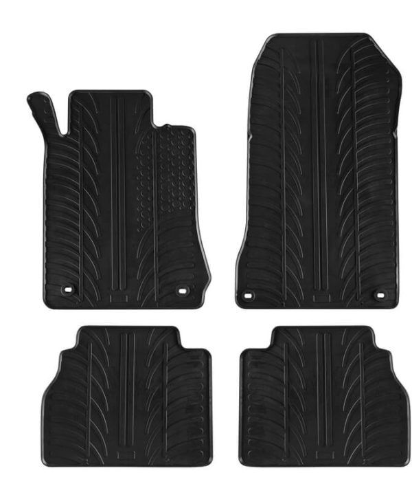 Kimpiris - Πατάκια Αυτοκινήτου Gledring 0506 Mercedes E-Class W210 1995-2003 Μαύρο 4 Τεμάχια