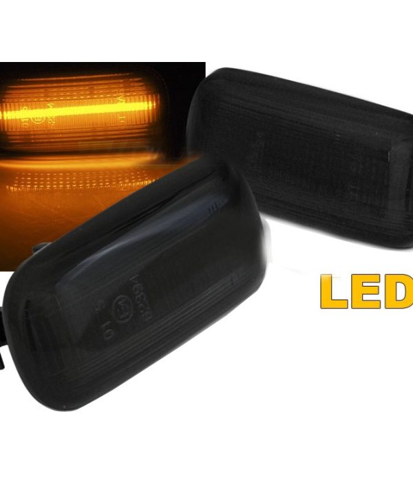 Kimpiris - Πλαϊνά Φλας Φτερού Για Audi A3 8P 03-08 / A4 B6/B7 00-07 / A6 C6 02-05 Allroad / A8 D3 04-09 / TT 8J 06-11 Led Smoke 2 Τεμάχια