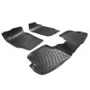Kimpiris - Πατάκια Σκαφάκια 3D Από Λάστιχο TPE Για VW Polo 2002-2009/Seat Ibiza 6L 2003-2008 / Seat Cordoba 6L 2002-2008 Rizline 4 Τεμάχια Μαύρα