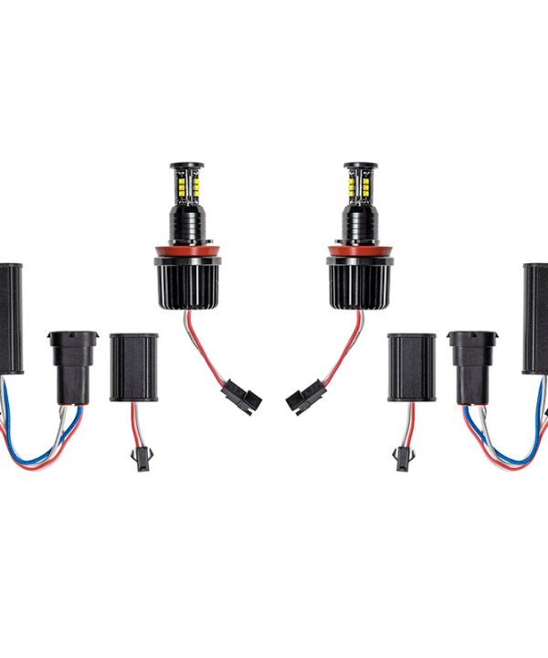 Kimpiris - Λάμπες Led Για Angel Eyes Bmw 3 E90 / E92 / 5 E60 / X5 E70 / X6 E71 H8 120W Canbus Λευκές 2 Τεμάχια