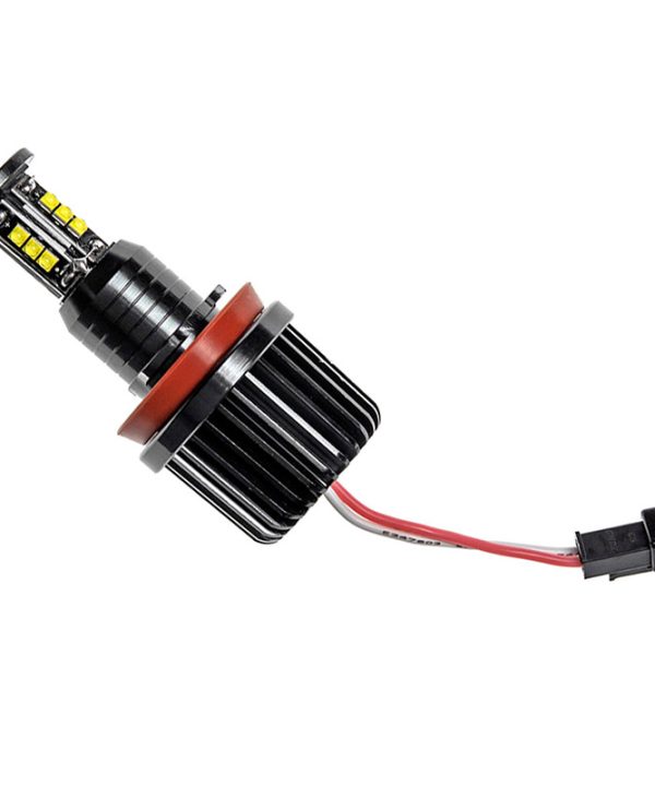 Alternative view of Λάμπες Led Για Angel Eyes Bmw 3 E90 / E92 / 5 E60 / X5 E70 / X6 E71 H8 120W Canbus Λευκές 2 Τεμάχια