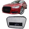 Kimpiris - Μάσκα Για Audi A6 4G C7 11-15 RS6 Look Κυψελωτή Γυαλιστερό Μαύρο 1 Τεμάχιο