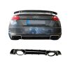 Kimpiris - Diffuser Πίσω Προφυλακτήρα Για Audi TT 8S 14+ TTRS Look Με Μπούκες Από Abs Πλαστικό
