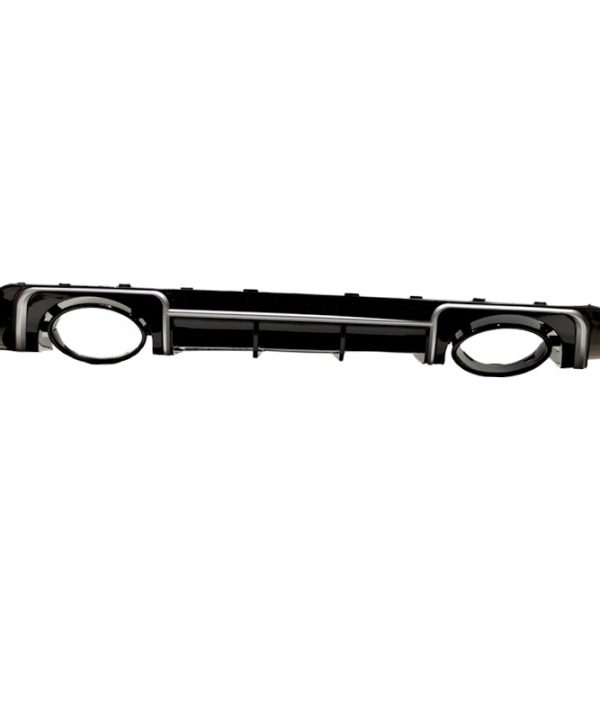 Alternative view of Diffuser Πίσω Προφυλακτήρα Για Audi TT 8S 14+ TTRS Look Με Μπούκες Από Abs Πλαστικό