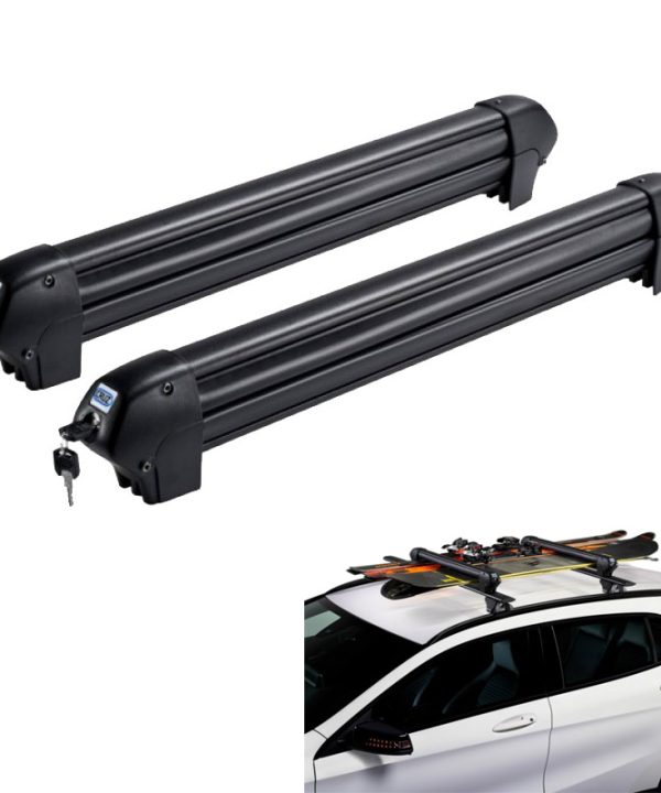 Kimpiris - Μπάρες Βάσεις Σκι / Snowboard Cruz Ski Rack Dark 6 940-223 (6 Ζεύγη Σκι ή 4 Snowboards) 2 Τεμάχια