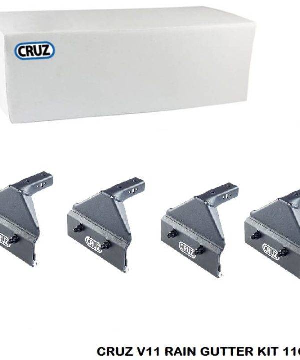 Kimpiris - Πόδια / Άκρα Για Μπάρες & Σχάρες Οροφής CRUZ LCV 933-071 Νεροχύτη Universal V11 11cm Σετ 4 Τεμάχια