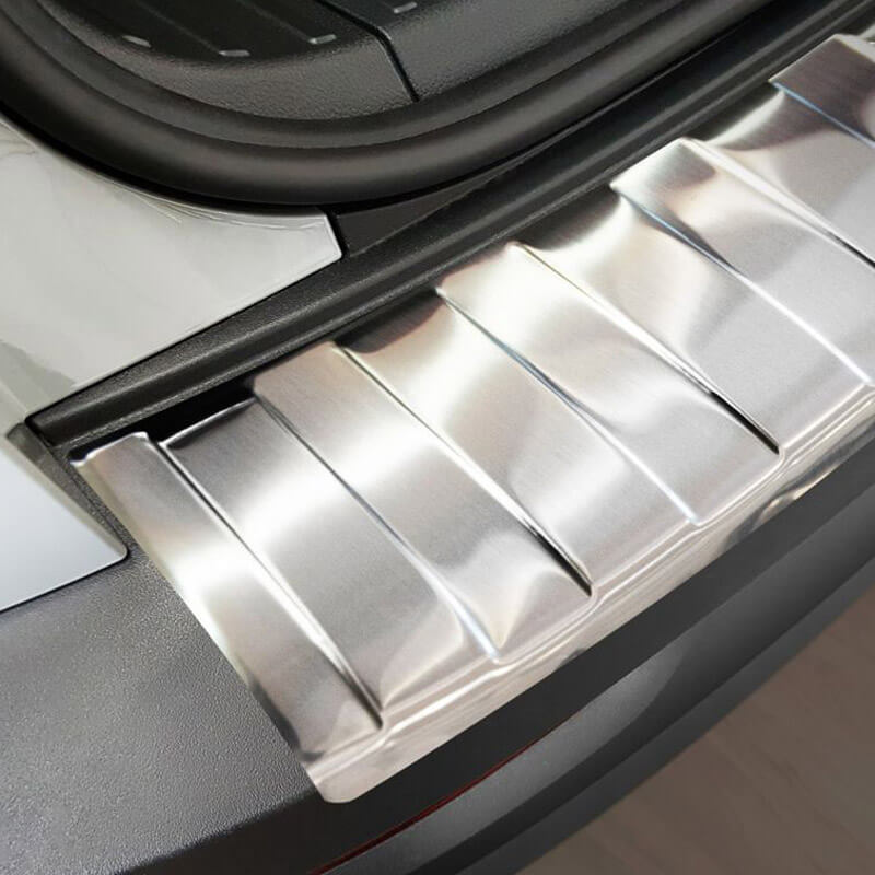 Προστατευτικό Πίσω Προφυλακτήρα Για Skoda Karoq 17+ Από Ανοξείδωτο Ατσάλι (Steel) - Image 3