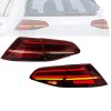 Kimpiris - Πισινά Φανάρια Set Για Vw Golf VII 7 & 7.5 11-19 Led Bar Dynamic Facelift 7.5 GTI/R Look Κόκκινο/Φιμέ VLand