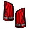 Kimpiris - Πισινά Φανάρια Set Για Mercedes-Benz Vito W447 14+ Full Led Bar & Led Signal Dynamic Κόκκινο/Crystal Carner