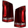 Πισινά Φανάρια Set Για Mercedes-Benz Vito W447 14+ Full Led Bar & Led Signal Dynamic Κόκκινο/Crystal Carner - Image 3