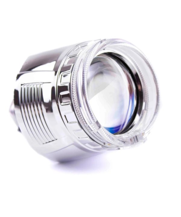 Alternative view of Καπάκια Για Προτζέκτορες 2.5" Mini AE Με Led Angel Eyes Χρώμιο Retrofitlab 2 Τεμάχια