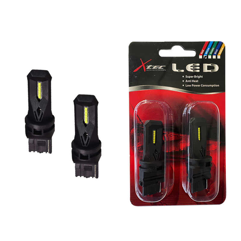 Kimpiris - Λάμπες Led T20 W21/5W / 7443 W3X16Q Διπολικές 12 Smd 12volt Λευκές X-Tec 2 Τεμάχια