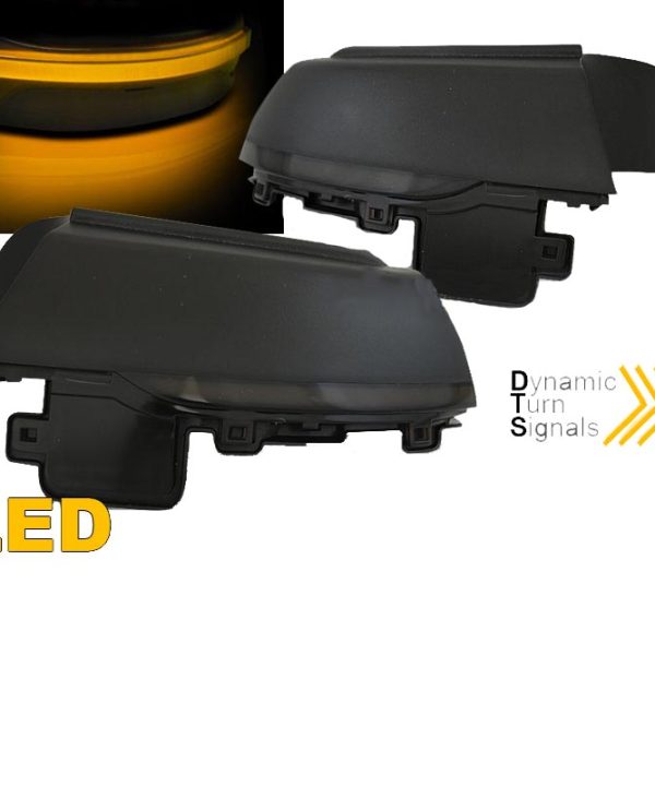 Alternative view of Φλας Καθρέπτη Για Vw Polo 6R 6C 09-17 Dynamic Led Canbus Μαύρο/Φιμέ 2 Τεμάχια