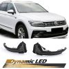 Kimpiris - Φλας Καθρέπτη Για Vw Tiguan MK2 AD1 2016+ Dynamic Led Canbus Μαύρο 2 Τεμάχια