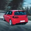 Πισινά Φανάρια Set Για Vw Golf VI (6) 08-12 Full Led GTI R20 Look Κόκκινο/Φιμέ VLand - Image 3