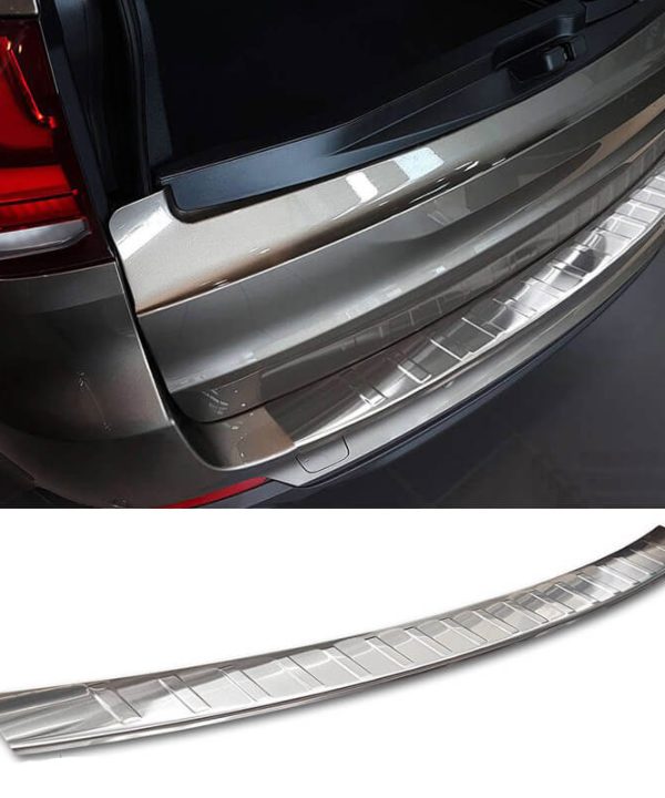 Kimpiris - Προστατευτικό Πίσω Προφυλακτήρα Για Bmw X5 F15 13-18 Από Ανοξείδωτο Ατσάλι (Steel)