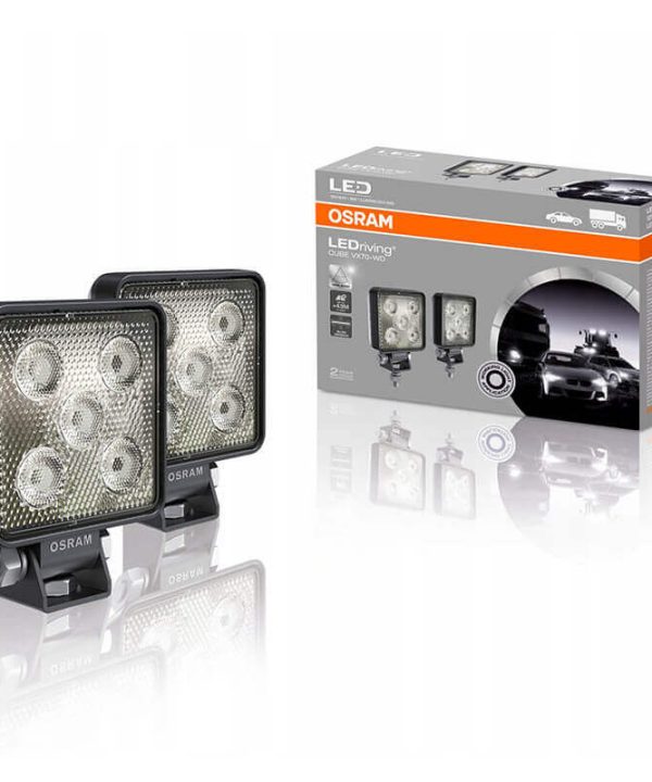 Kimpiris - Προβολείς Εργασίας Set Osram Cube VX70-WD 5 Led 12 / 24 Volt 24W LEDWL103-WD