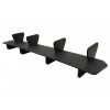 Diffuser Πίσω Προφυλακτήρα Για VW Golf VII (7.5) 17-20 Facelift Για GTI Έκδοση Μαύρο Ματ 4 Bars Από Abs Πλαστικό 1 Τεμάχιο - Image 4