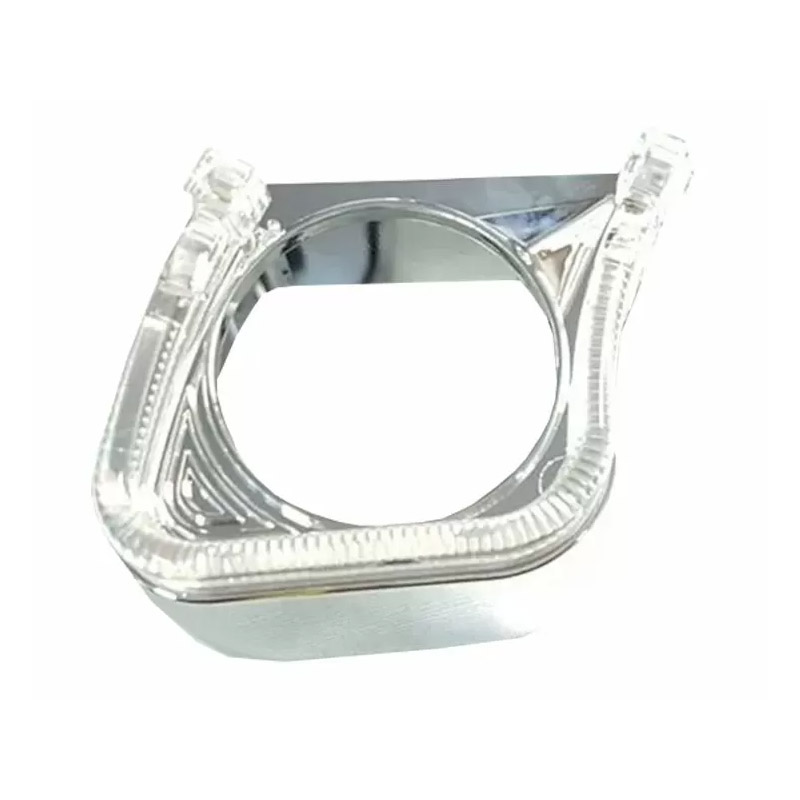 Kimpiris - Καπάκι Για Προτζέκτορα 2.5" & 3.0" U-Design Με Led Angel Eyes Χρώμιο 1 Τεμάχιο