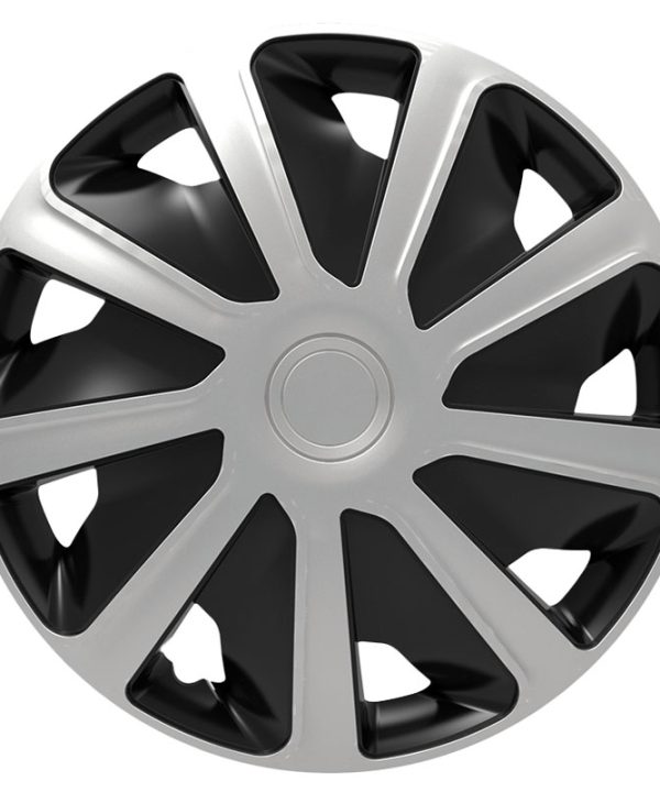 Kimpiris - Τάσια Τροχών Αυτοκινήτου 16" Craft 105124 Ασημί-Μαύρο CBX 4 Τεμάχια