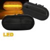 Kimpiris - Πλαϊνά Φλας Φτερού Για Smart / Renault / Nissan / Opel / Dacia Led Dynamic Smoke 2 Τεμάχια