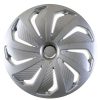 Kimpiris - Τάσια Τροχών Αυτοκινήτου 13" Wind 106732 Ασημί Με Δαχτυλίδι Χρωμίου RC CBX 4 Τεμάχια