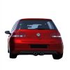 Kimpiris - Diffuser Πίσω Προφυλακτήρα Για VW Golf VI (6) 08-12 R32 Look Golf 5 Γυαλιστερό Μαύρο Maxton Design Από Abs Πλαστικό 1 Τεμάχιο