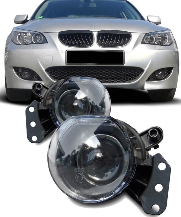 Kimpiris - Προβολείς Ομίχλης Για Bmw 3 E90 E91 E92 E93 05-08 M3 / 5 E60 E61 03-10 M5 Projectors Clear 2 Τεμάχια
