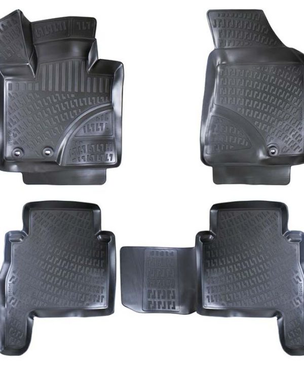 Kimpiris - Πατάκια Σκαφάκια 3D Από Λάστιχο TPE Για Kia Sorento 09-15 Rizline 4 Τεμάχια Μαύρα