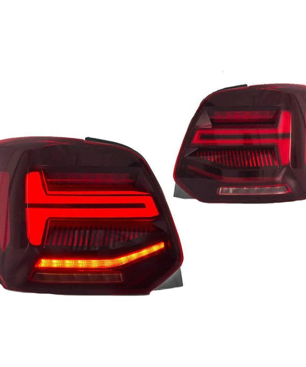 Alternative view of Πισινά Φανάρια Set Για Vw Polo 6R 09-14 Led Bar Dynamic Κόκκινο/Crystal VLand