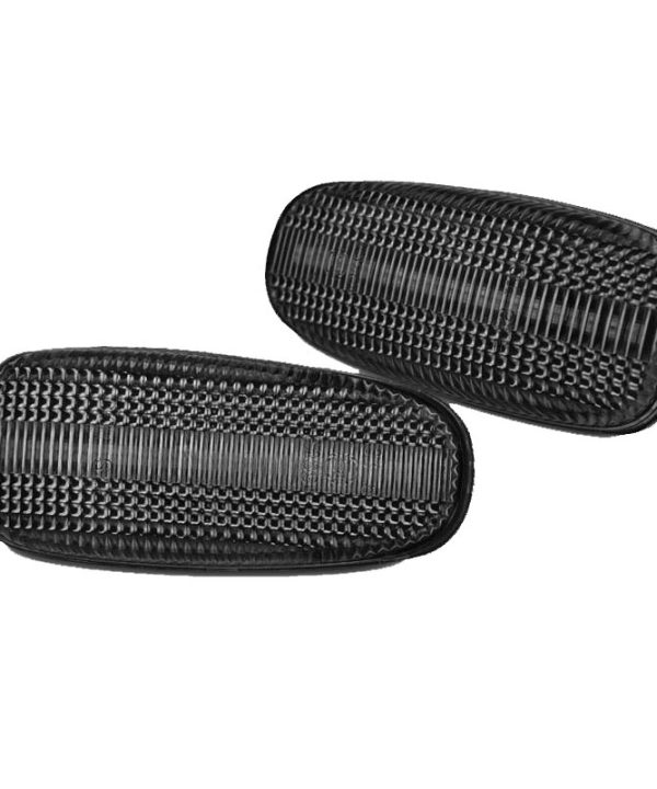 Alternative view of Πλαϊνά Φλας Φτερού Για Mercedes-Benz C W202 96-01 / CLK W208 97-02 / E W124 93-95 / W210 95-03 / SLK R170 96-04 / Vito W638 96-03 / Sprinter W901-W905 95-06 /  VW LT 98-06 Led Λευκά 2 Τεμάχια