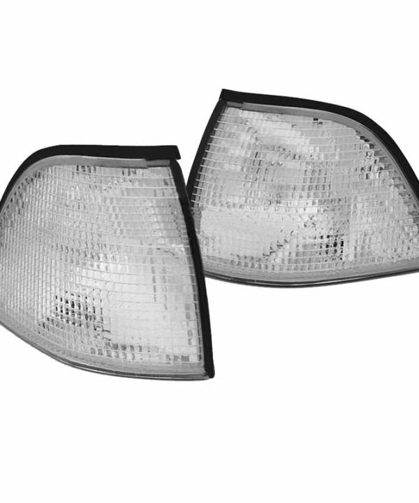 Kimpiris - Μπροστινά Φλας Για Bmw 3 E36 90-99 Coupe/Cabrio Λευκά 2 Τεμάχια Depo