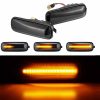 Kimpiris - Πλαϊνά Φλας Φτερού Για Honda Civic 95-01 / Prelude 92-97 Led Dynamic Φιμέ 2 Τεμάχια