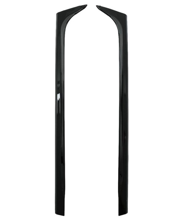 Alternative view of Αεροτομές Πρόσθετα Δεξιά Αριστερά Για VW Polo 6R/6C 09-17  Μαύρο Γυαλιστερό Πλαστικό Standard Έκδοση 2 Τεμάχια