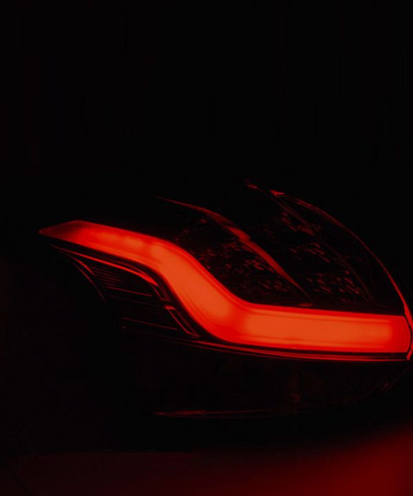 Alternative view of Πισινά Φανάρια Set Για Ford Focus 11-14 Hatchback Led Bar  Κόκκινο/Crystal JunYan