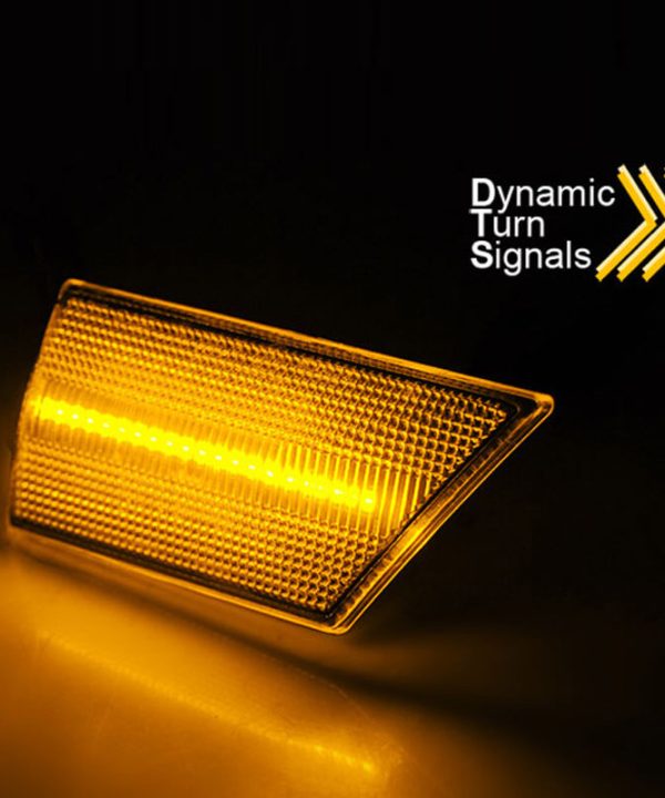 Alternative view of Πλαϊνά Φλας Φτερού Για Opel Vectra C 02-08 / Signum 03-09 Led Dynamic Άσπρα 2 Τεμάχια