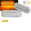 Kimpiris - Πλαϊνά Φλας Φτερού Για Mercedes-Benz ML W163 98-02 Led Dynamic Άσπρα 2 Τεμάχια