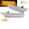 Kimpiris - Πλαϊνά Φλας Φτερού Για Porsche 911 996 99-04 / Boxster 986 96-04 Led Dynamic Άσπρα 2 Τεμάχια