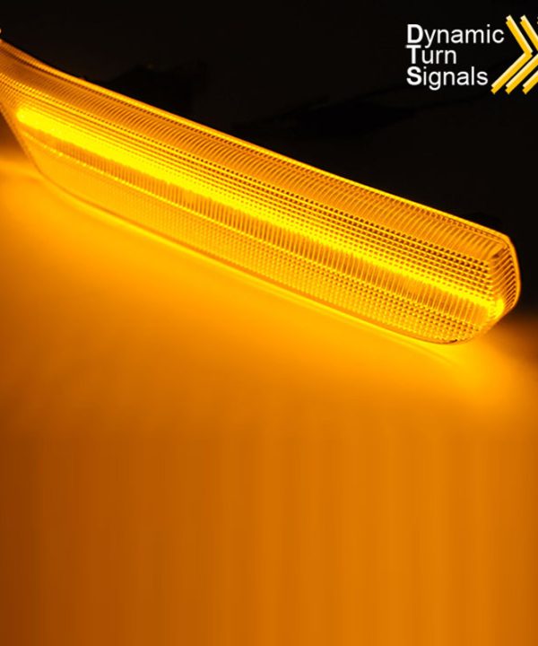 Alternative view of Πλαϊνά Φλας Φτερού Για Porsche 911 996 99-04 / Boxster 986 96-04 Led Dynamic Άσπρα 2 Τεμάχια