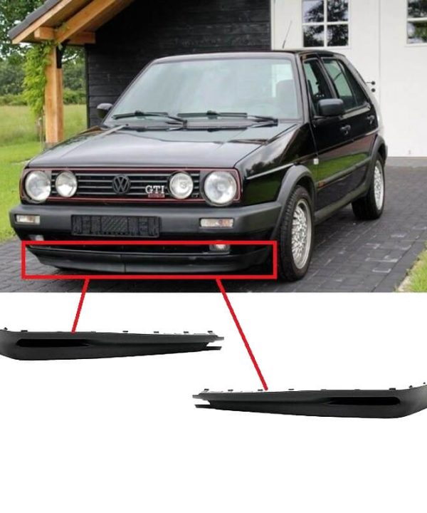 Kimpiris - Μπροστινά Spoiler Δεξιά & Αριστερά Για  VW Golf II (2) 83-92 GTI Look 2 Τεμάχια