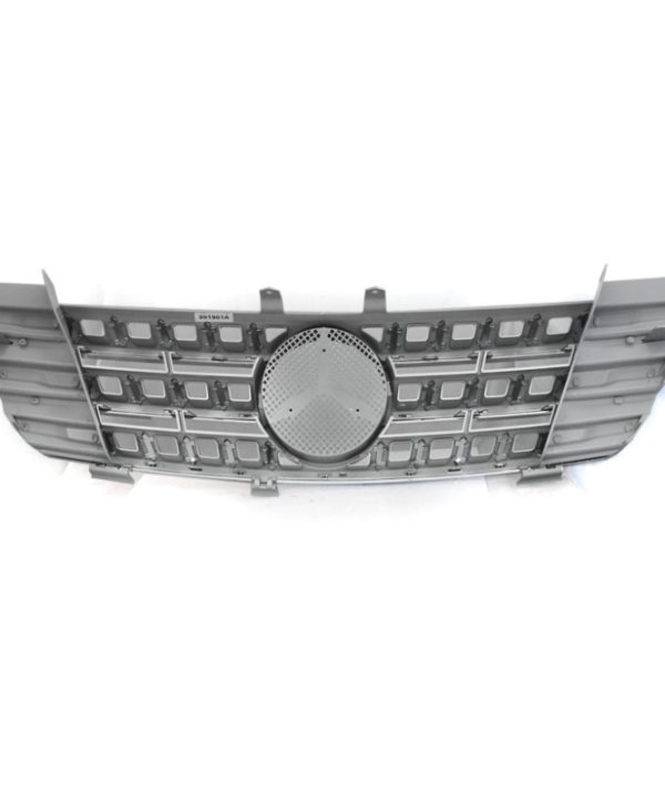 Alternative view of Μάσκα Για Mercedes-Benz ML-Class W164 05-08 Amg Look Ασημί/Χρώμιο 1 Τεμάχιο