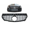 Kimpiris - Μάσκα Για Mercedes-Benz CLA-Class C117 / W117 13-19 GT Amg Panamericana Look Μαύρο/Χρώμιο 1 Τεμάχιο