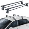 Kimpiris - Μπάρες Οροφής Σιδερένιες CRUZ 921-004 Optima 0T-140cm Μαύρες 2 Τεμάχια